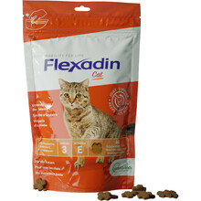 VETOQUINOL Flexadin Cat - Wsparcie kocich stawów, 60 tabletek