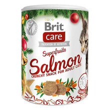 Brit Care Christmas Superfruits Salmon - świąteczny przysmak dla kotów, 100g