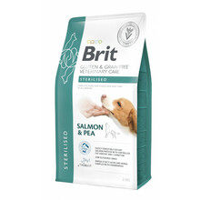 BRIT Grainfree Veterinary Care Sterilised Salmon&Pea - Karma weterynaryjna dla psów sterylizowanych