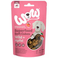 WOW Superfood Soft Cubes Wild - smaczki dla psa z dziczyzną, 150g