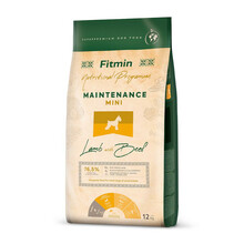 FITMIN Dog Mini maintenance lamb&beef - karma dla psów dorosłych ras małych