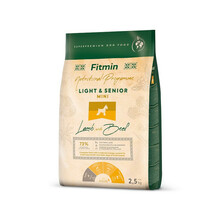 FITMIN Dog mini light senior lamb&beef - karma z obniżoną zawartością energii dla małych ras i dla starszych psów małych ras