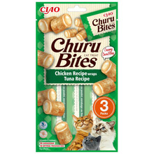 CHURU Churu Bites Chicken Recipe wraps Tuba Recipe - PRZYSMAK DLA KOTA 3x10g