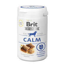 Brit Vitamins Calm - półwilgotny funkcjonalny suplement diety na sytuacje stresowe, lęk i niepokój u psów, 150g