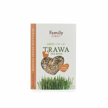 FAMILY FIRST Trawa dla kotów do uprawy w pojemniku, 100g