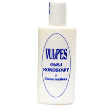 Vulpes - Olej kokosowy, podkład pod papiloty i do regeneracji suchej, wełnistej sierści 150ml