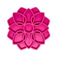 SodaPup Mandala Feeder Pink - mata do lizania i miska spowalniające, 2w1