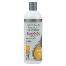 Synergy Labs Veterinary Formula Oatmeal & Tea Tree Oil Infuser Shampoo - szampon z olejkiem z drzewa herbacianego, dla psów, 473ml