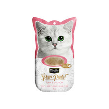 Kit Cat PurrPuree Plus+ Tuna & Salmon - kremowy przysmak dla kota, 4x15g