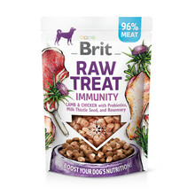 BRIT Raw Treat Immunity Lamb & Chicken with Probiotics - Liofilizowane przysmaki dla psa, 40g