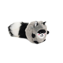 ZIPPYPAWS Pluszowy Szop - zabawka dla psa z długim, włochatym ogonem, 24cm