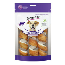 DOKAS Spirala Kurczak - Naturalne przysmaki dla psa, 3 szt/110g