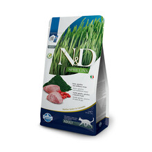 FARMINA N&D Spirulina Lamb & Wolfberry Cat Adult - karma dla kotów dorosłych, 1,5kg