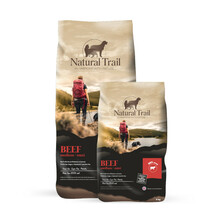 Natural Trail Dog Beef 50% Medium - kompletna karma dla psów średnich ras z wołowiną batatami i marchewką