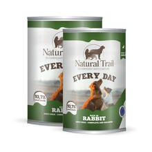 Natural Trail Every Day Rabbit - Mokra karma dla psa z królikiem