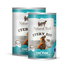 Natural Trail Every Day Cod Fish - Mokra karma dla psa z dorszem