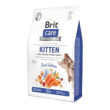 BRIT CARE CAT GRAN-FREE KITTEN GENTLE DIGESTION & STRONG IMMUNITY - hipoalergiczna karma dla kociąt