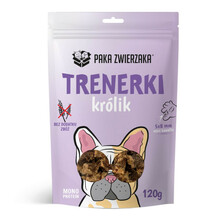 Paka Zwierzaka Trenerki Królik - bezzbożowy przysmak dla psa, 120g