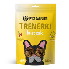 Paka Zwierzaka Trenerki Kurczak - bezzbożowy przysmak dla psa, 120g