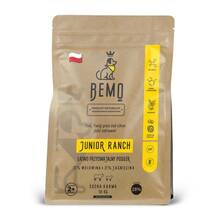 BEMO Junior Ranch Medium&Large - sucha karma premium dla szczeniąt ras średnich i dużych, wołowina z jagnięciną