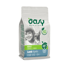 OASY One Animal Protein Adult Small/Mini Lamb - Monobiałkowa, sucha karma dla dorosłych psów małych ras powyżej jednego roku życia