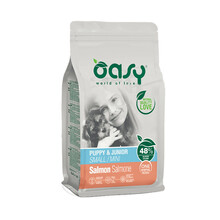 OASY One Animal Protein Puppy & Junior Small/Mini Salmon - Monobiałkowa, sucha karma dla szczeniąt ras małych