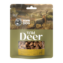 JOHN DOG WILD Jeleń - Hypoalergiczny przysmak treningowy dla psa, 200g