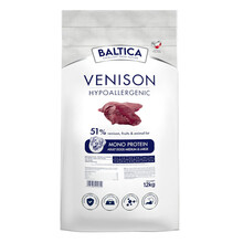 BALTICA Venison & Rice Hypoallergenic - Karma z dziczyzną i ryżem dla psów średnich i dużych ras