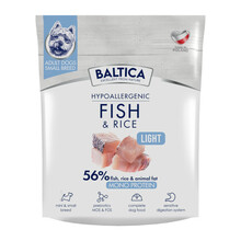 BALTICA Fish & Rice Light S- Karma z rybami oceanicznymi i ryżem dla psów małych ras