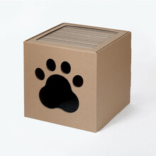 Carton+ Pets Domek Netti - Kartonowy domek dla kotów