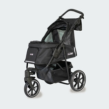 INNOPET Premium Cozy Black - wózek spacerowy dla psa z pokrowcem