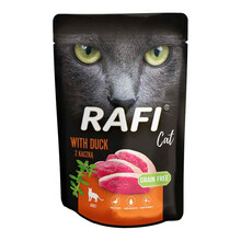 Rafi Cat Adult z kaczką - Mokra karma dla kota, saszetka 100g
