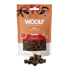 WOOLF SOFT CUBES BEEF MONOPROTEIN - przysmak dla psa, kosteczki z wołowiny, 100g