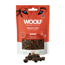 WOOLF SOFT CUBES IBERIAN PORK MONOPROTEIN - przysmak dla psa, kosteczki z wieprzowiny iberyjskiej, 100g