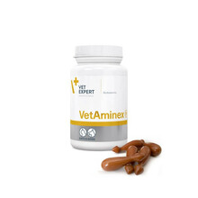 Vetexpert VetAminex - Preparat z witaminami i substancjami mineralnymi dla psów, 60 kapsułek