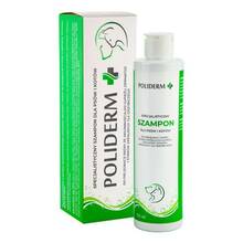 Poliderm® - dermatologiczny szampon dla psów i kotów, o skórze skóry skłonnej do łupieżu, dermatoz i stanów zapalnych tła grzybiczego, 250ml