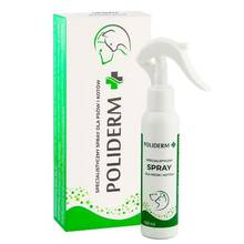 Poliderm® - spray na zmiany skórne dla psa i kota, 100ml