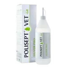 Polisept® Vet Wound Irrigation Silver Pro - płyn z nanosrebrem do przemywania ran, 500ml