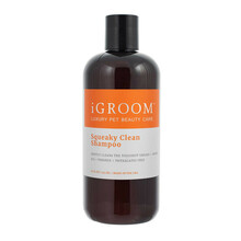 iGroom Squeaky Clean Shampoo - skoncentrowany (1:16) szampon dogłębnie myjący, dla psów i kotów, 473ml