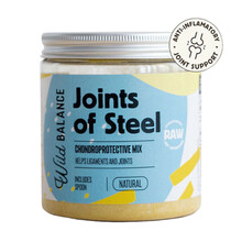 Wild Balance Joints of Steel - Suplement diety dla psa i kota wspomaga zdrowie stawów i więzadeł, 100g