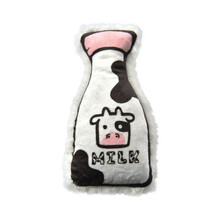BUBA Butelka mleka - Pluszowa zabawka dla psa z piszczałką