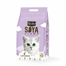 KIT CAT Soya Clump Lawenda - 100% naturalny, ekologiczny, biodegradowalny żwirek dla kota na bazie soi, 7L