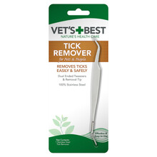VET'S BEST Tick Remover - Stalowy haczyk do usuwania kleszczy