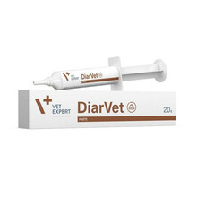 VETEXPERT DIARVET - preparat wspomagający w ostrej biegunce dla psów i kotów 20g