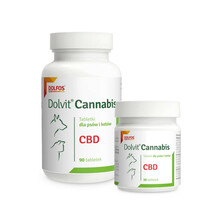 DOLFOS Cannabis (CBD) - Tabletki dla psów i kotów z CBD
