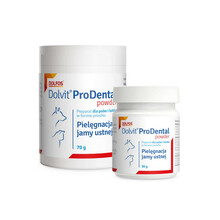 Dolvit ProDental powder - preparat ograniczający problemy stomatologiczne dla psa i kota