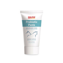 Dolvit Probiotic Paste - Probiotyk i prebiotyki i wspomagające prawidłowe funkcjonowanie przewodu pokarmowego, pasta 50g