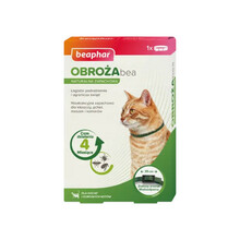 BEAPHAR Obroża BEA - Ochronna obroża dla kotów i kociąt, naturalna zapachowa