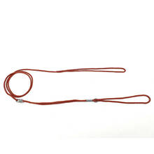 Show-tech Nylon Show Lead Brown - ringówka z krętlikiem brązowa 3mm