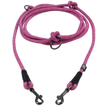 RUKKA Rope Multileash - Wytrzymała smycz dla psa, carmine
